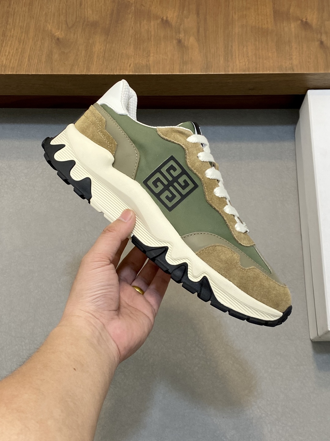 Givenchy Men's Giv 1 Leather Chunky Sole Sneakers - Stylish & Comfortable 5 cmp i1745426234271 3526 0 3