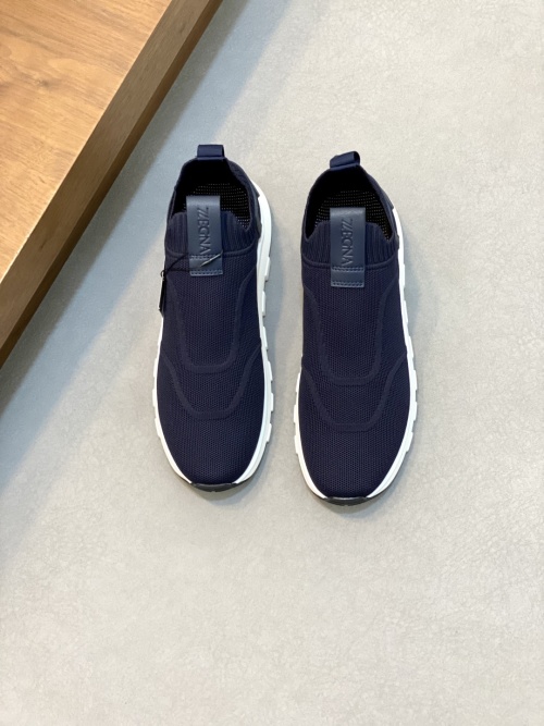 Zegna ZegnaTechmerino™ Piuma Slip-On Sneakers - Lightweight & Comfortable 1 Zegna ZegnaTechmerino™ Piuma Slip-On Sneakers - Lightweight & Comfortable