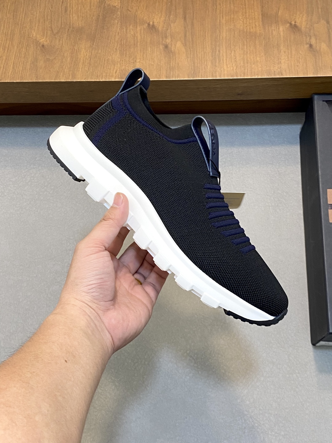 ZEGNA Zegna Techmerino Piuma zapatos para correr Piuma en italiano se refiere a la "pluma", lo que d