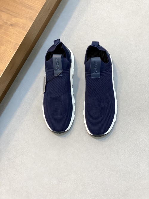 Zegna Techmerino™ Piuma Slip-On Sneakers - Lightweight & Comfortable 1 Zegna Techmerino™ Piuma Slip-On Sneakers - Lightweight & Comfortable