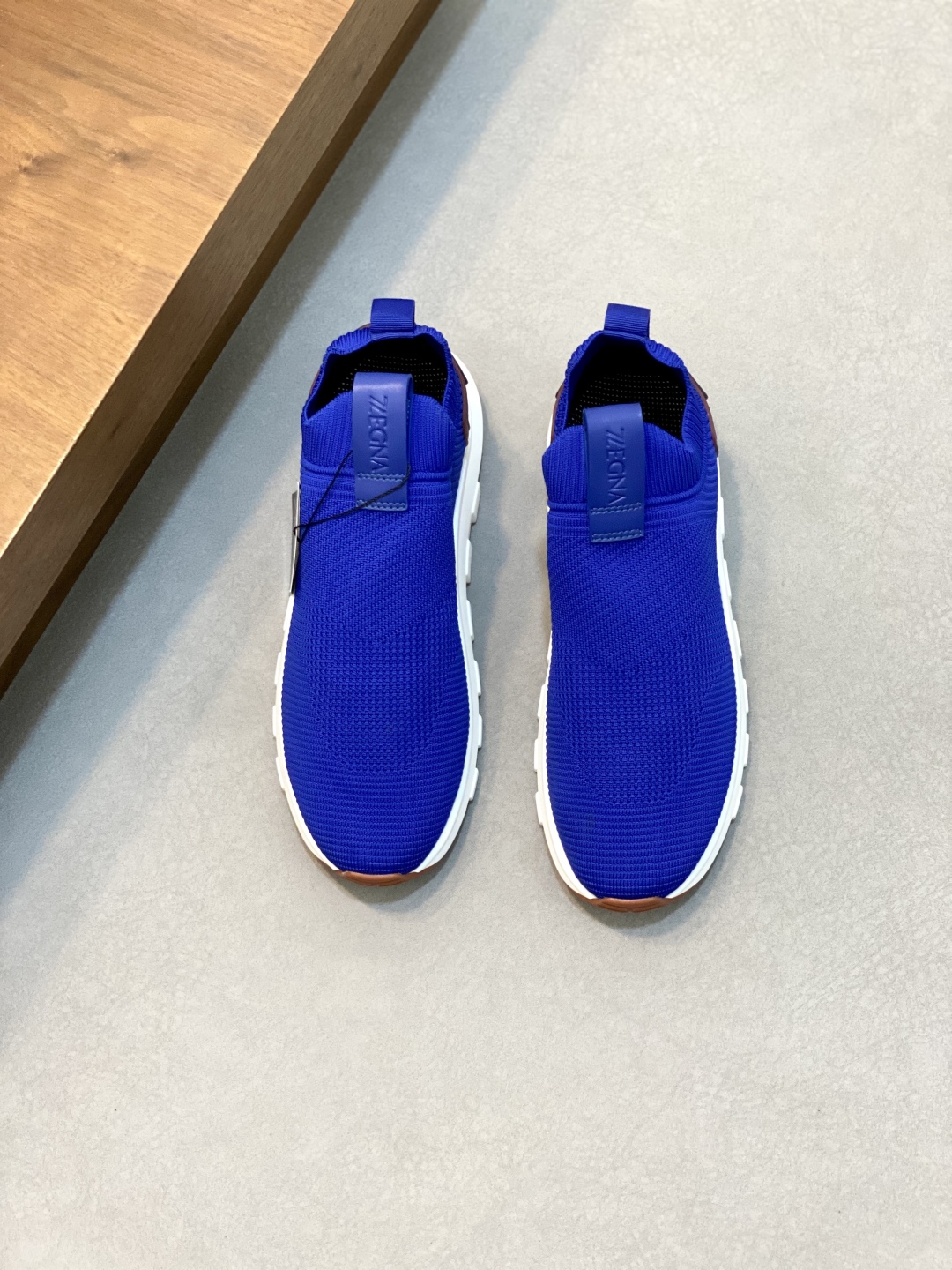 Zegna Techmerino™ Piuma Blue Sneakers - Lightweight & Comfortable Shoes 1 Zegna Techmerino™ Piuma Blue Sneakers - Lightweight & Comfortable Shoes