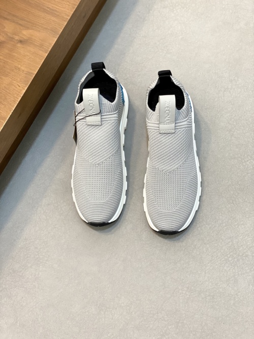 Zegna Techmerino Piuma Grey Sneakers, Lightweight & Comfortable, Sizes 39-44 1 Zegna Techmerino Piuma Grey Sneakers, Lightweight & Comfortable, Sizes 39-44