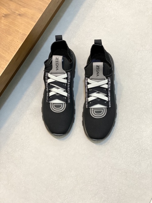 Zegna Techmerino™ Piuma Black Sneakers Lightweight & Comfortable Size 39-44 1 Zegna Techmerino™ Piuma Black Sneakers Lightweight & Comfortable Size 39-44