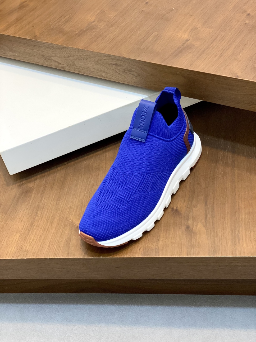 Zegna Techmerino™ Piuma Blue Sneakers - Lightweight & Comfortable Shoes 7 cmp i1745599512127 4532 0 5