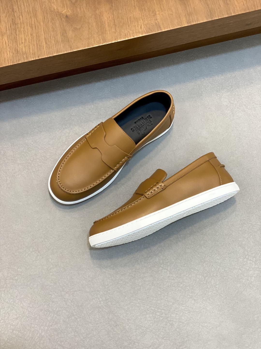 [HERMÈS 】 Hermès contador nuevos zapatos casuales de los hombres, la tela de recogida de transporte 