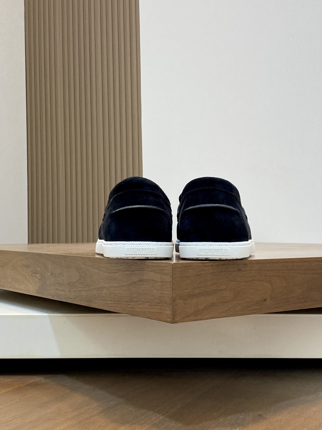 [HERMÈS 】 Hermès contador nuevos zapatos casuales de los hombres, la tela de recogida de transporte 