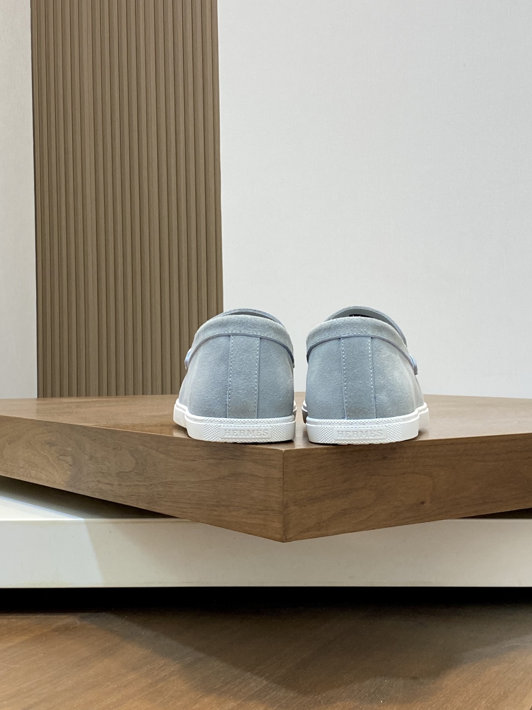 [HERMÈS 】 Hermès contador nuevos zapatos casuales de los hombres, la tela de recogida de transporte 