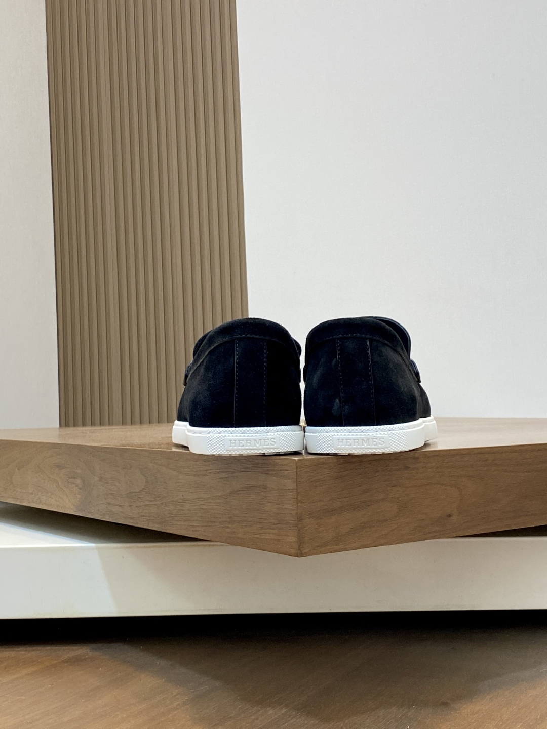 [HERMÈS 】 Hermès contador nuevos zapatos casuales de los hombres, la tela de recogida de transporte 