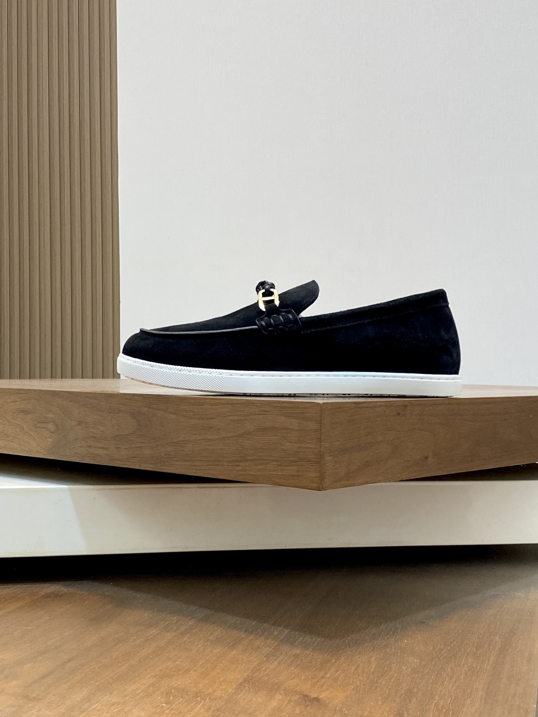 [HERMÈS 】 Hermès contador nuevos zapatos casuales de los hombres, la tela de recogida de transporte 