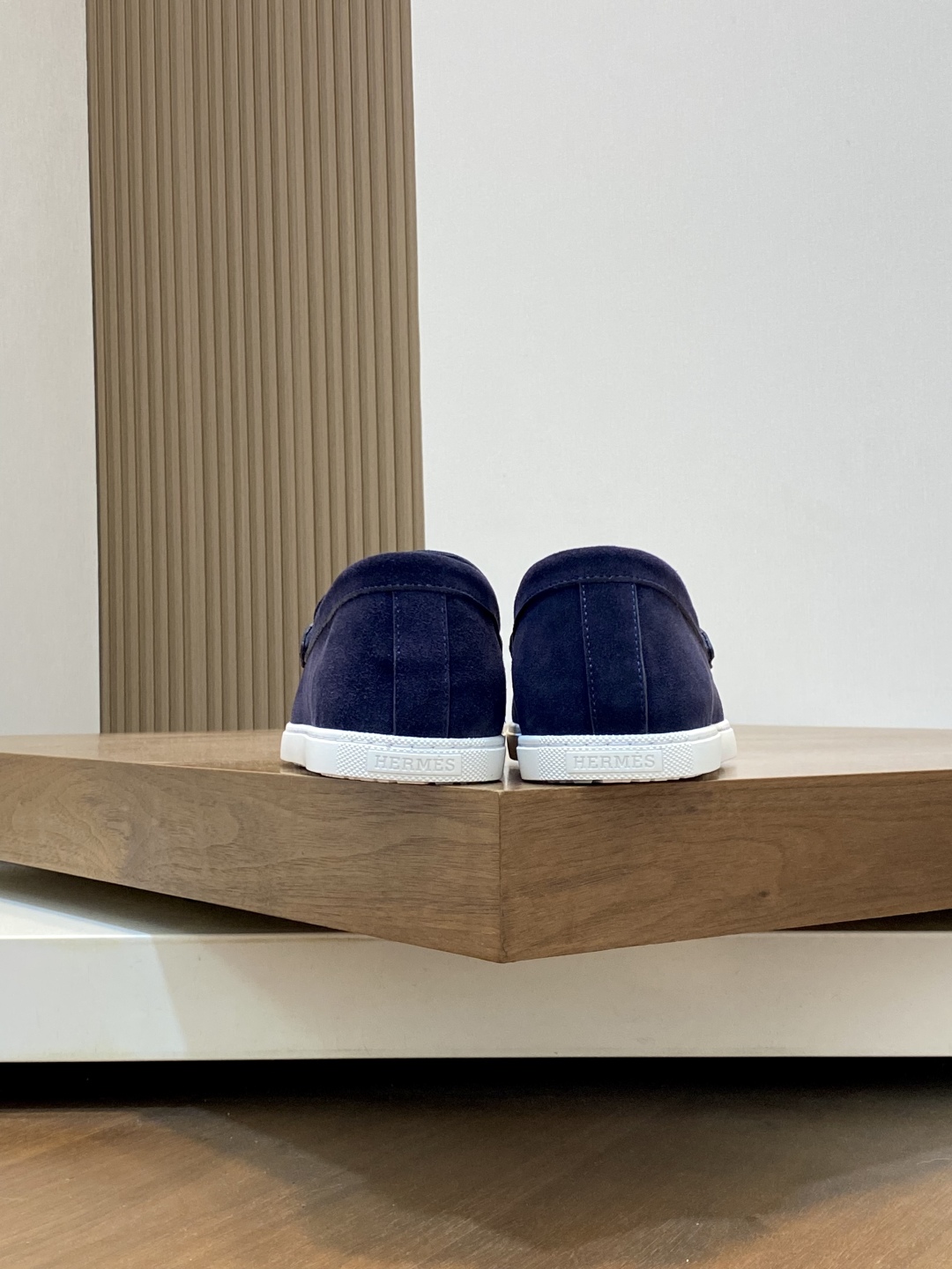 [HERMÈS 】 Hermès contador nuevos zapatos casuales de los hombres, la tela de recogida de transporte 