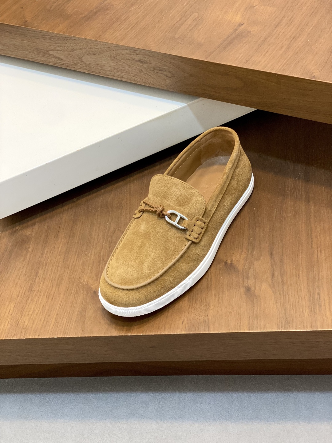 [HERMÈS 】 Hermès contador nuevos zapatos casuales de los hombres, la tela de recogida de transporte 