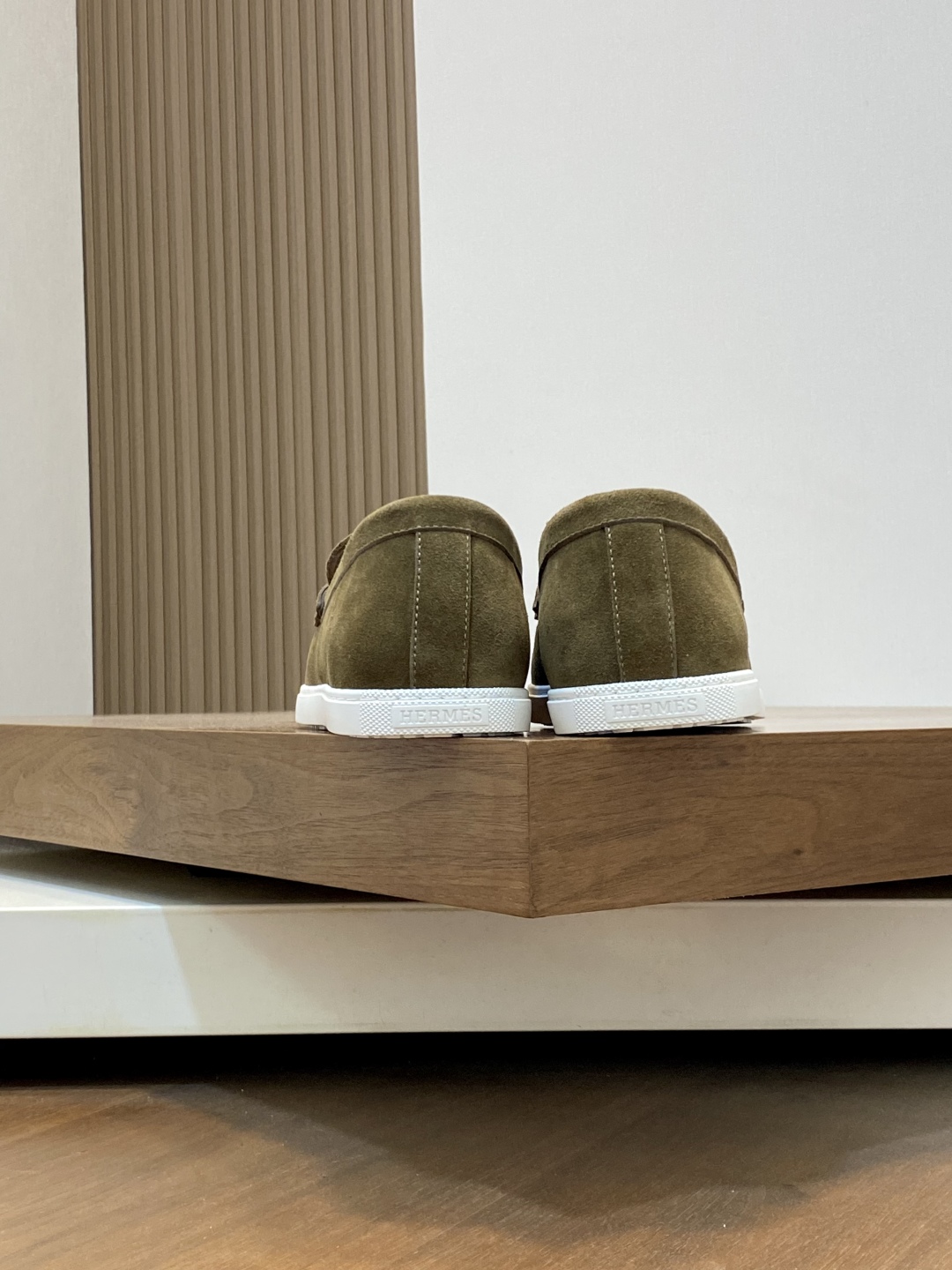 [HERMÈS 】 Hermès contador nuevos zapatos casuales de los hombres, la tela de recogida de transporte 