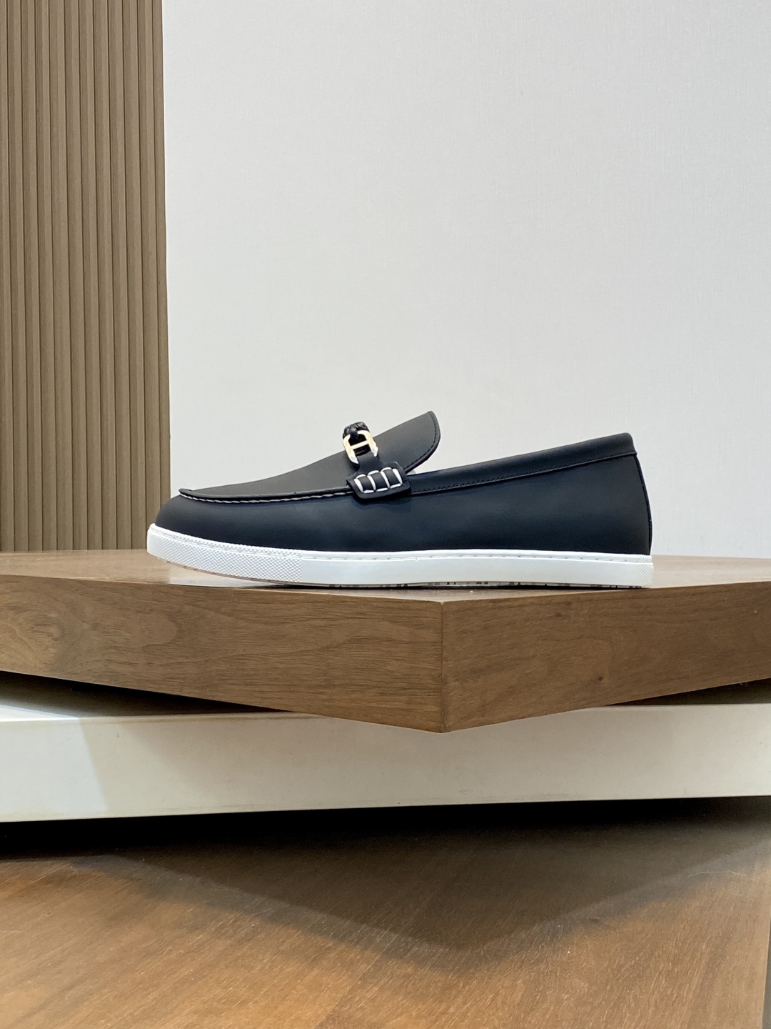 [HERMÈS 】 Hermès contador nuevos zapatos casuales de los hombres, la tela de recogida de transporte 