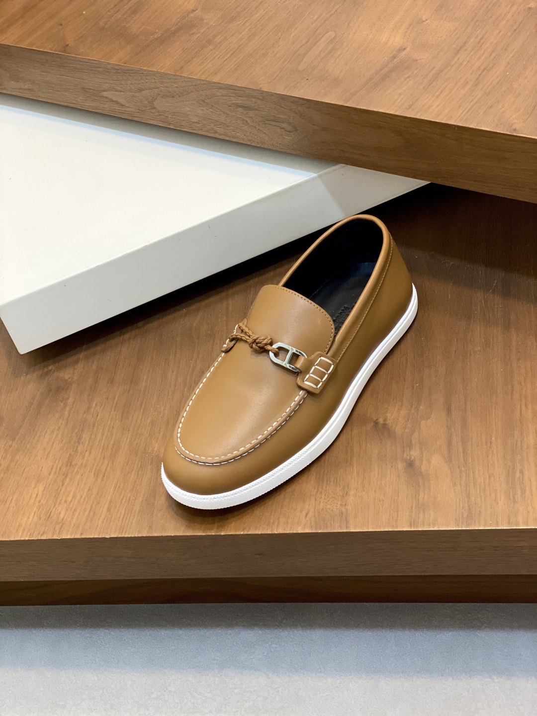 [HERMÈS 】 Hermès contador nuevos zapatos casuales de los hombres, la tela de recogida de transporte 