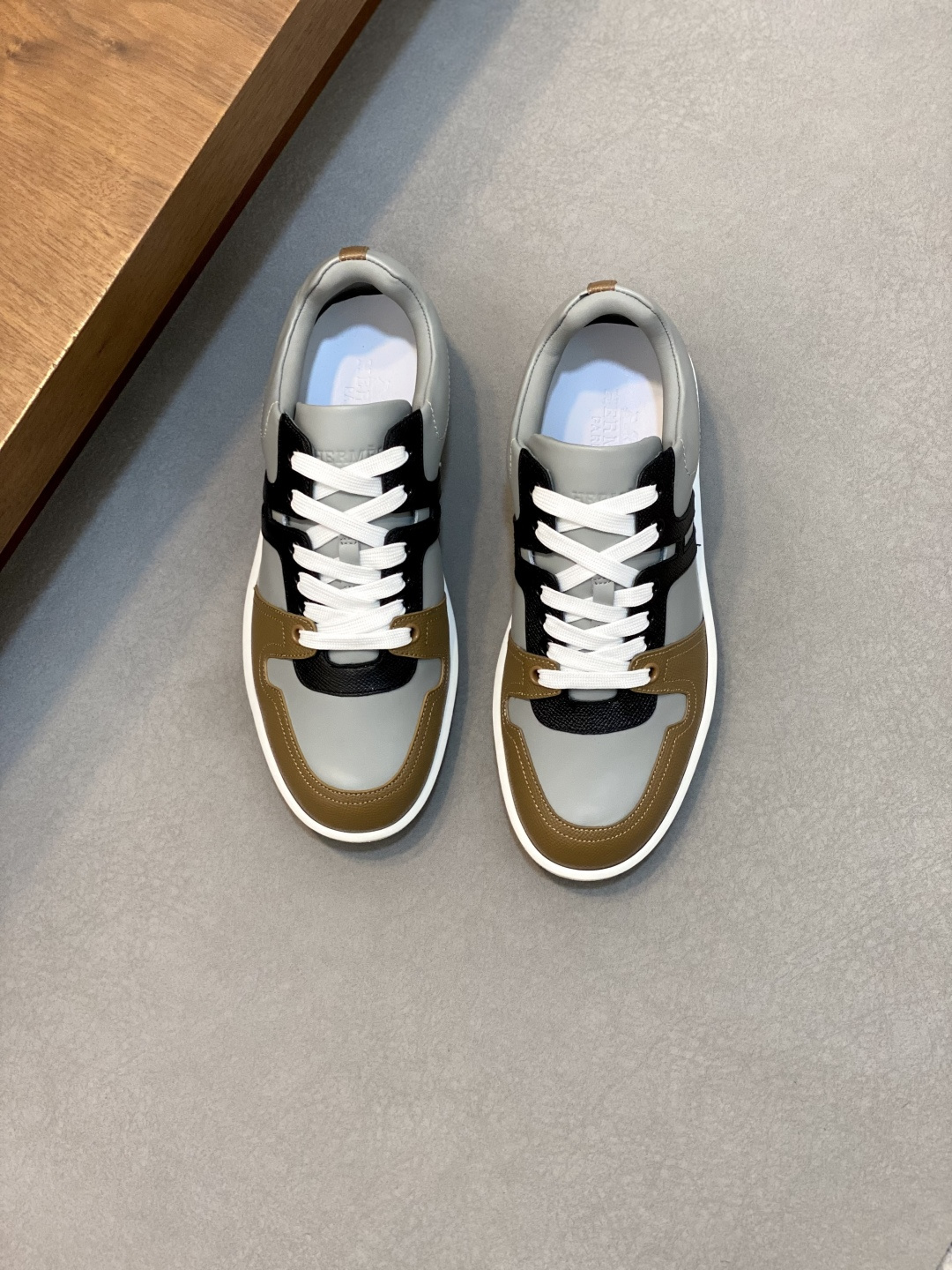 Hermes Style Leather Men's Shoes Lookbook Reference image 1