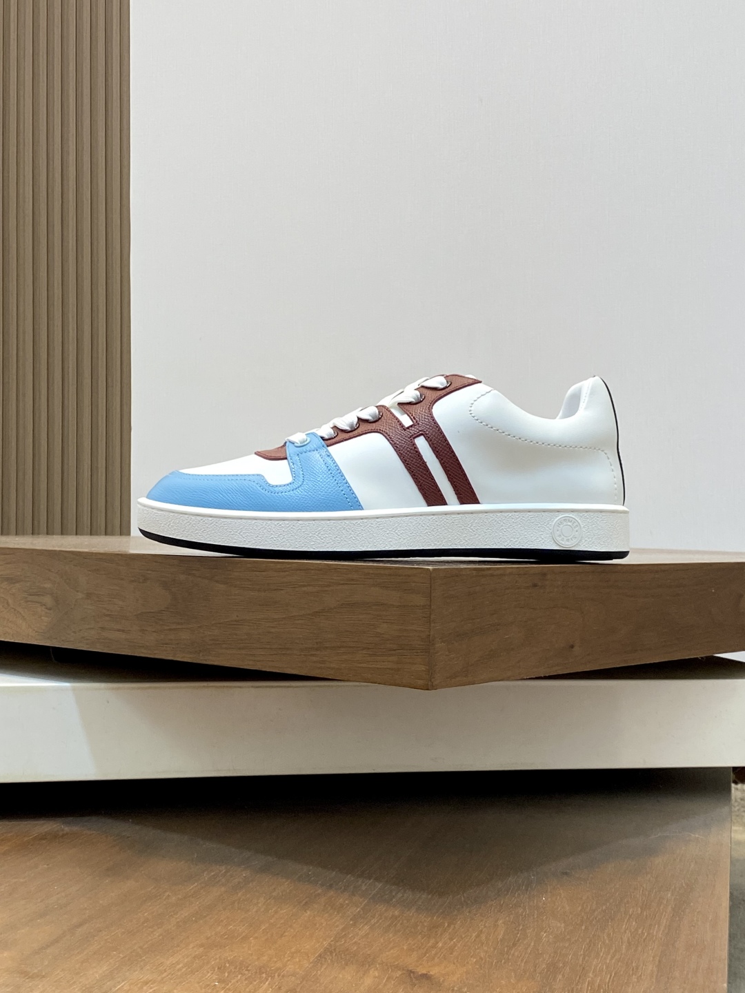 Men's Casual Sneakers in Leather with Lightweight EVA Sole, Sizes 39-44 3 cmp i1745943061506 8582 0 1