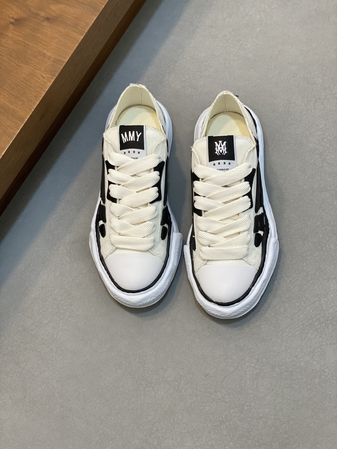 MMY Couple Sneakers Low-Top Casual Star Style Korean Denim Comfortable