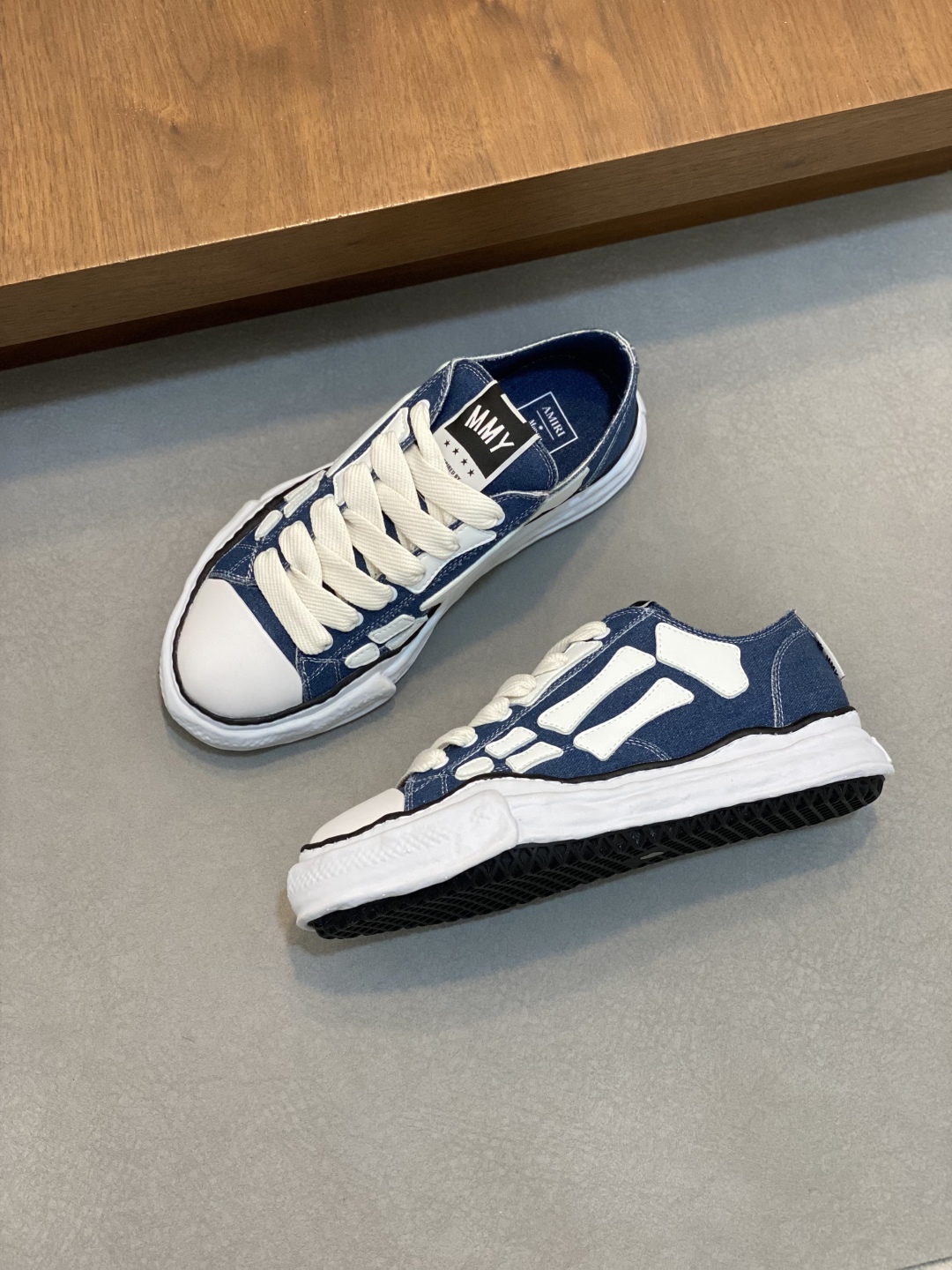 Amiri Denim Bone Sneakers Low Top Casual Couple Shoes,Comfortable Original 5 cmp i1745945023099 4156 0 4