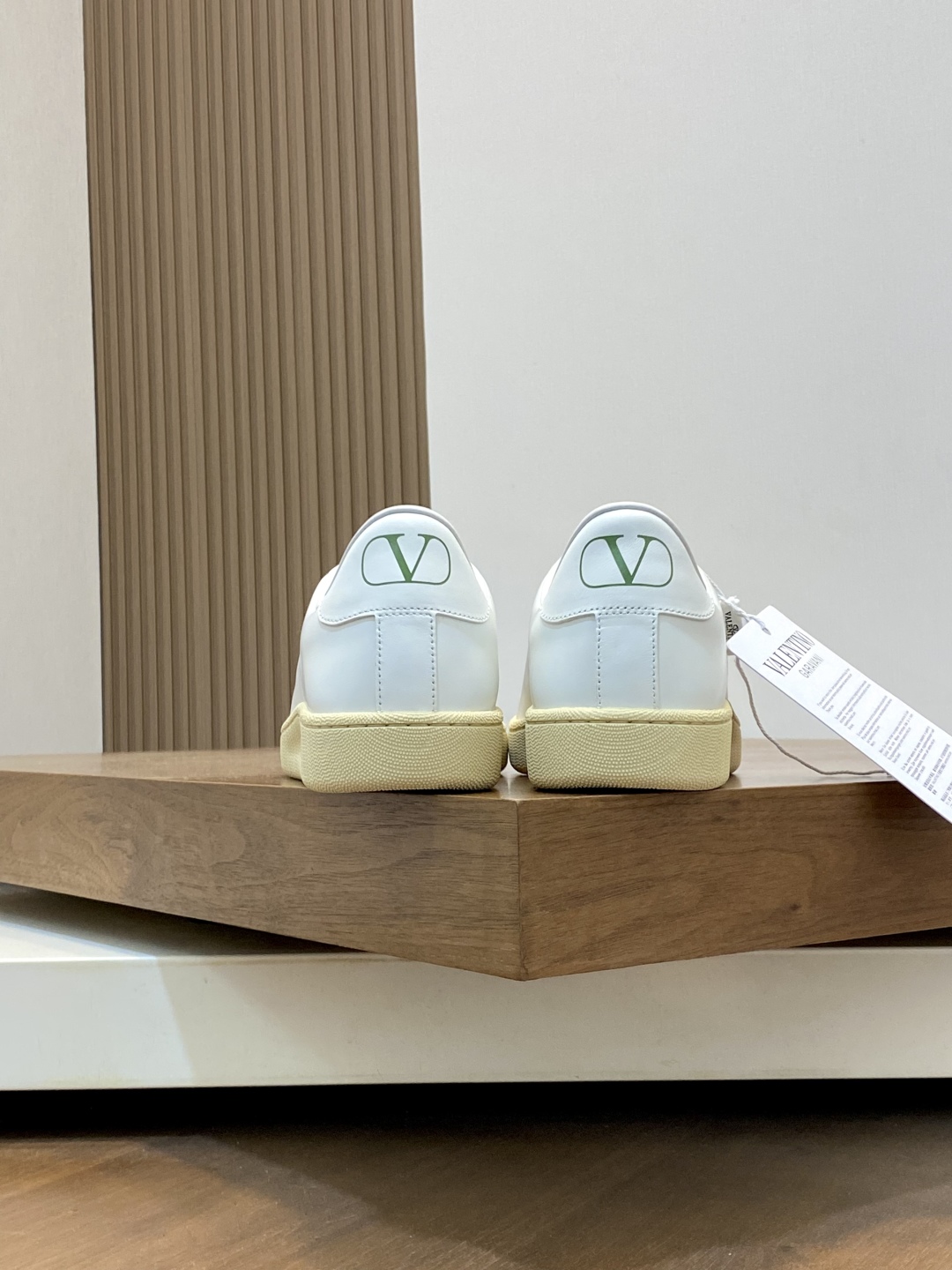 Valentino Garavani Leather Sneakers for Men - White Casual Shoes 9 cmp i1746289352307 2181 0 7