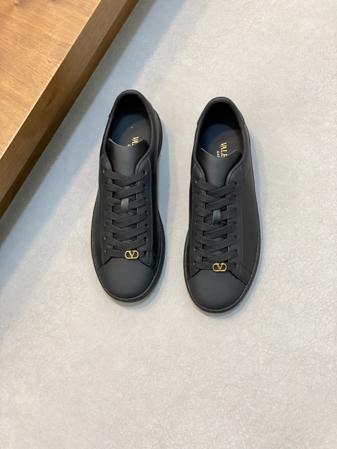 Valentino Garavani Leather Sneakers, Designer Footwear for Women 1 Valentino Garavani Leather Sneakers, Designer Footwear for Women