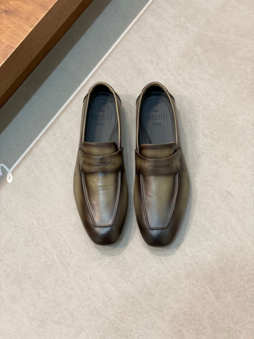 Berluti Lorenzo Drive Camoscio Leather Loafers - Summer Style & Comfort 1 Berluti Lorenzo Drive Camoscio Leather Loafers - Summer Style & Comfort