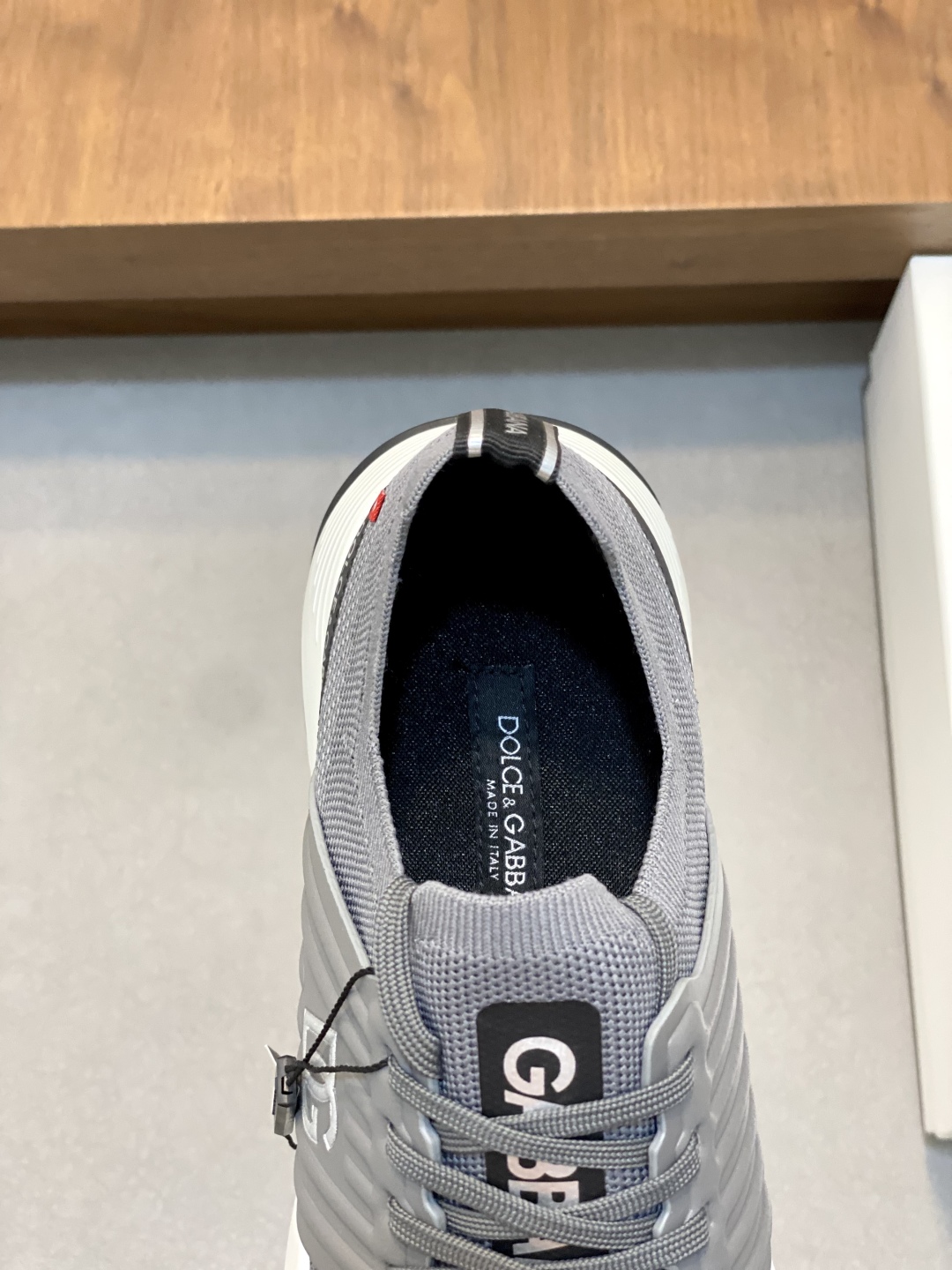 --Nuevo--Dolce&Gabbana--DG de gama alta de los hombres zapatos deportivo-casual. Mostrador superior 