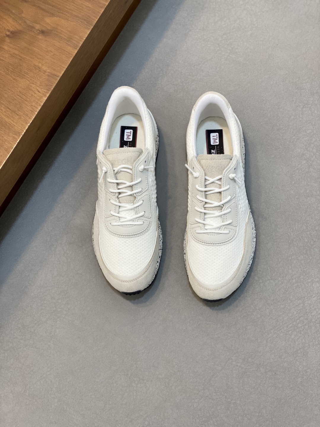 ZZegna White Techmerino Wool Blend Sneakers Lightweight Phylon Rubber Sole 1 cmp i1748757005465 2659 0 0
