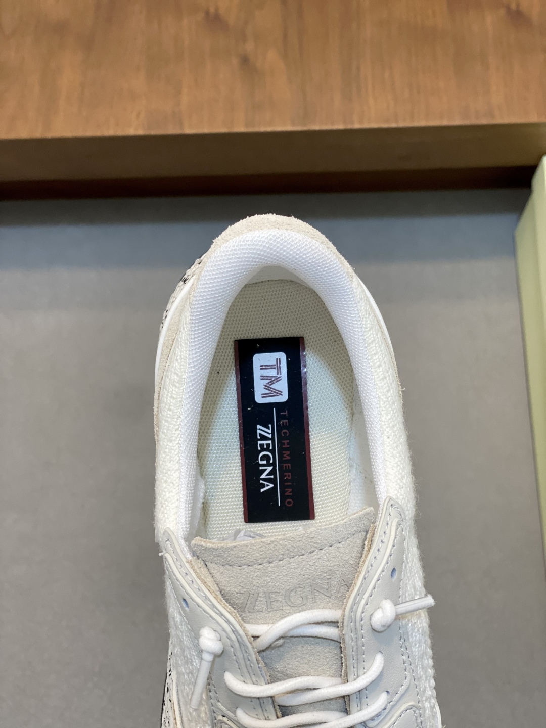ZZegna White Techmerino Wool Blend Sneakers Lightweight Phylon Rubber Sole 7 cmp i1748757005466 1854 0 6
