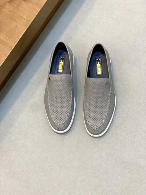Zilli Men's Luxury Leather Loafers - Breathable, Comfortable, and Stylish 1 Zilli Men's Luxury Leather Loafers - Breathable, Comfortable, and Stylish