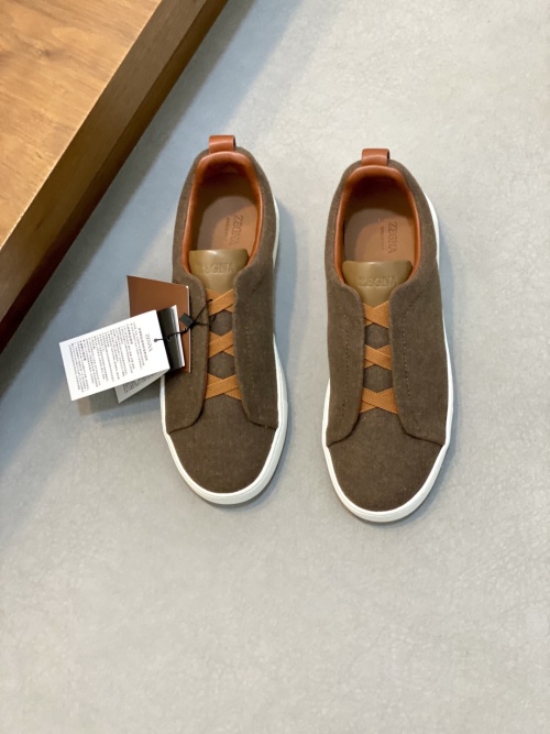 Ermenegildo Zegna Triple Stitch Wool Sneakers - Luxurious & Comfortable 1 Ermenegildo Zegna Triple Stitch Wool Sneakers - Luxurious & Comfortable