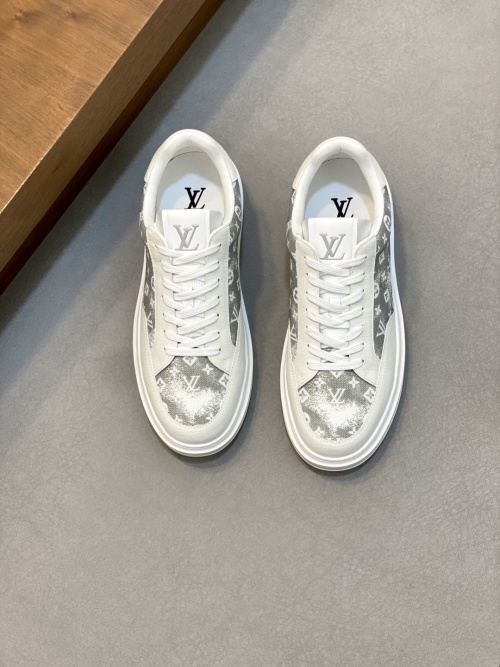Louis Vuitton Men's Casual Sneakers in Monogram Leather | Classic Style 1 Louis Vuitton Men's Casual Sneakers in Monogram Leather | Classic Style