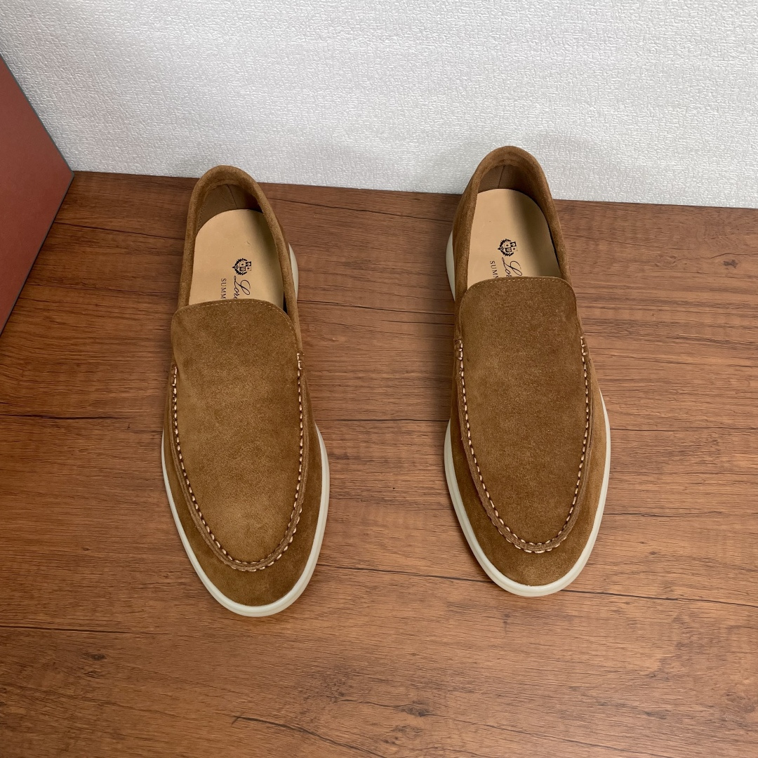Loro Piana(男) Style Leather Men's Shoes Lookbook Reference image 2