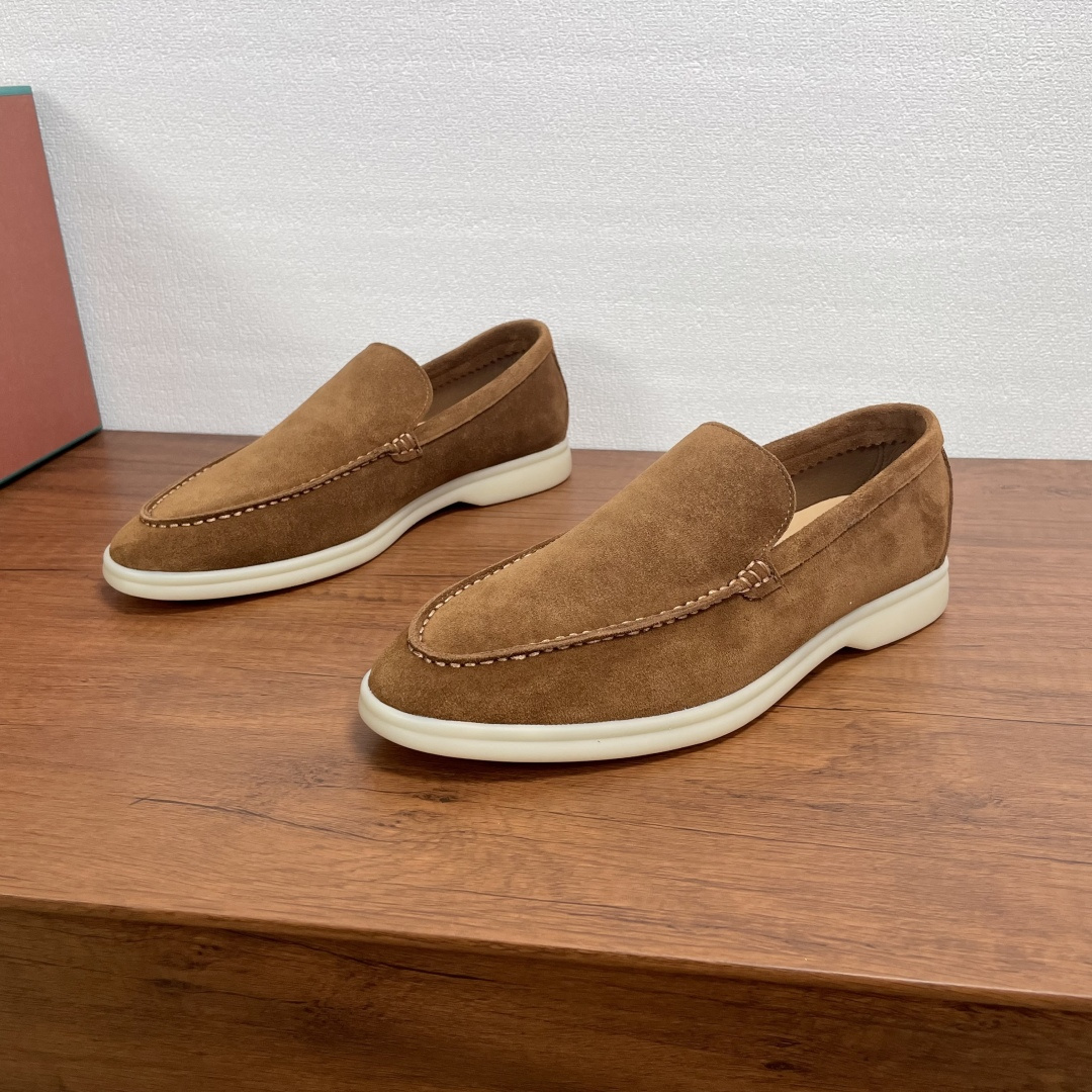 Loro Piana(男) Style Leather Men's Shoes Lookbook Reference image 1