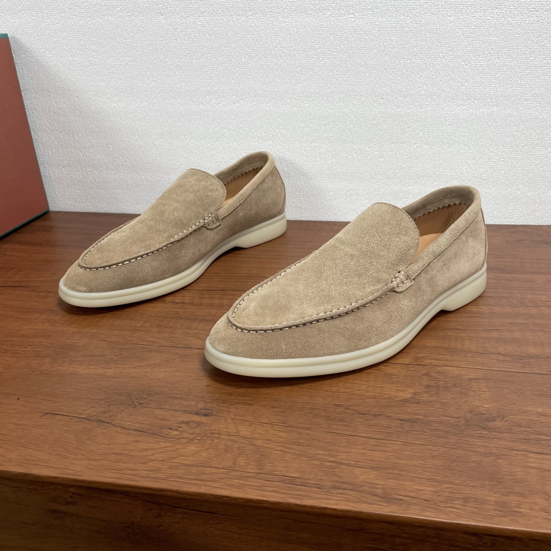 Loro Piana(男) Style Leather Men's Shoes Lookbook Reference image 1