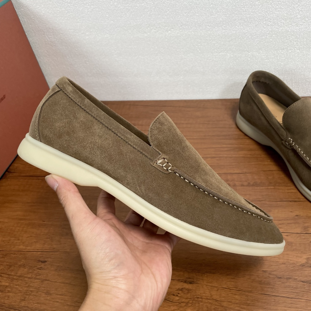 Loro Piana Style Leather Men's Shoes Men's Shoes Men's Shoes detail image 4 from source 782888
