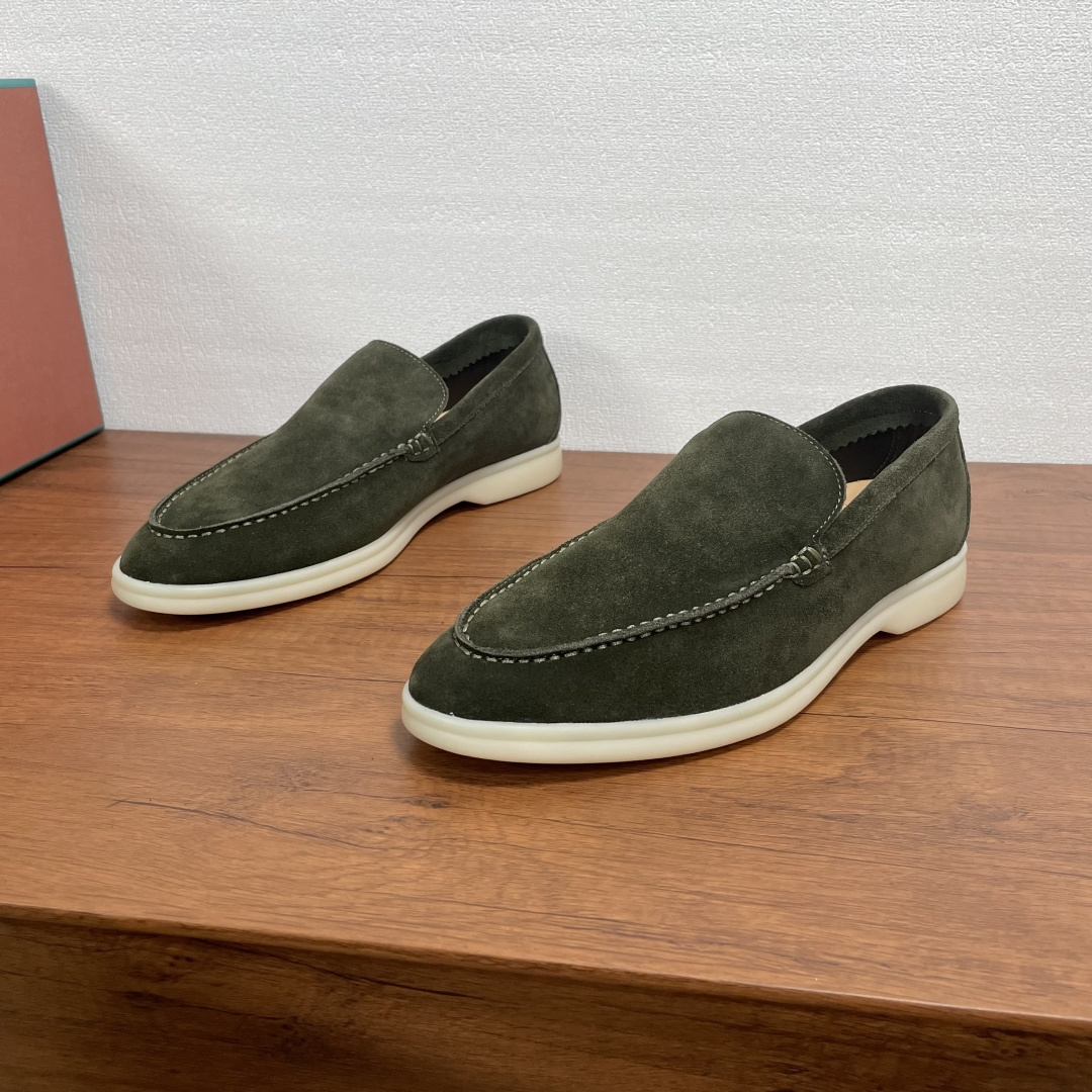 Loro Piana(男) Style Leather Men's Shoes Lookbook Reference image 1