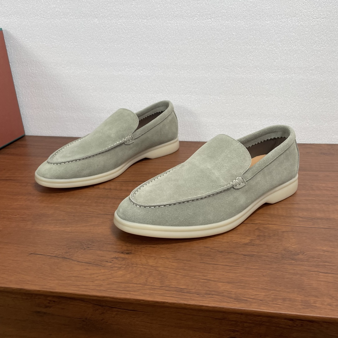 Loro Piana(男) Style Leather Men's Shoes Lookbook Reference image 1