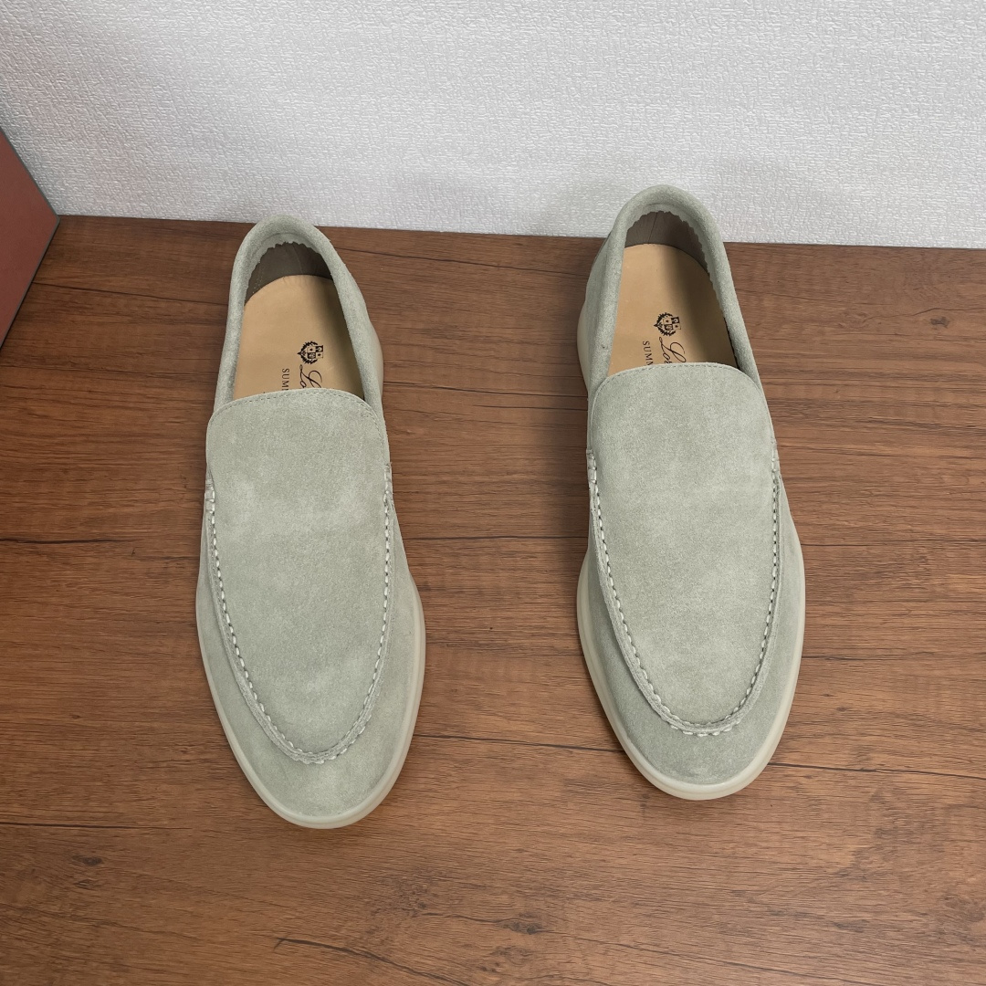 Loro Piana(男) Style Leather Men's Shoes Lookbook Reference image 2