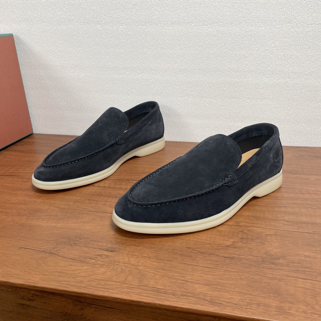Loro Piana(男) Style Leather Men's Shoes Lookbook Reference image 1