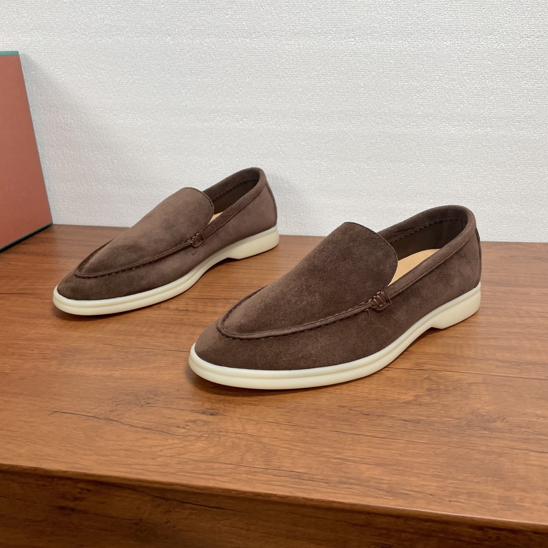 Loro Piana(男) Style Leather Men's Shoes Lookbook Reference image 1