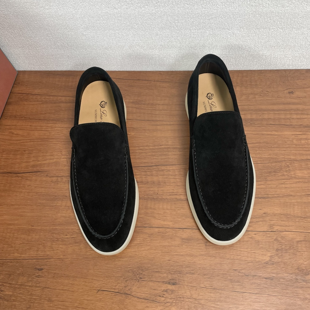 Loro Piana(男) Style Leather Men's Shoes Lookbook Reference image 2
