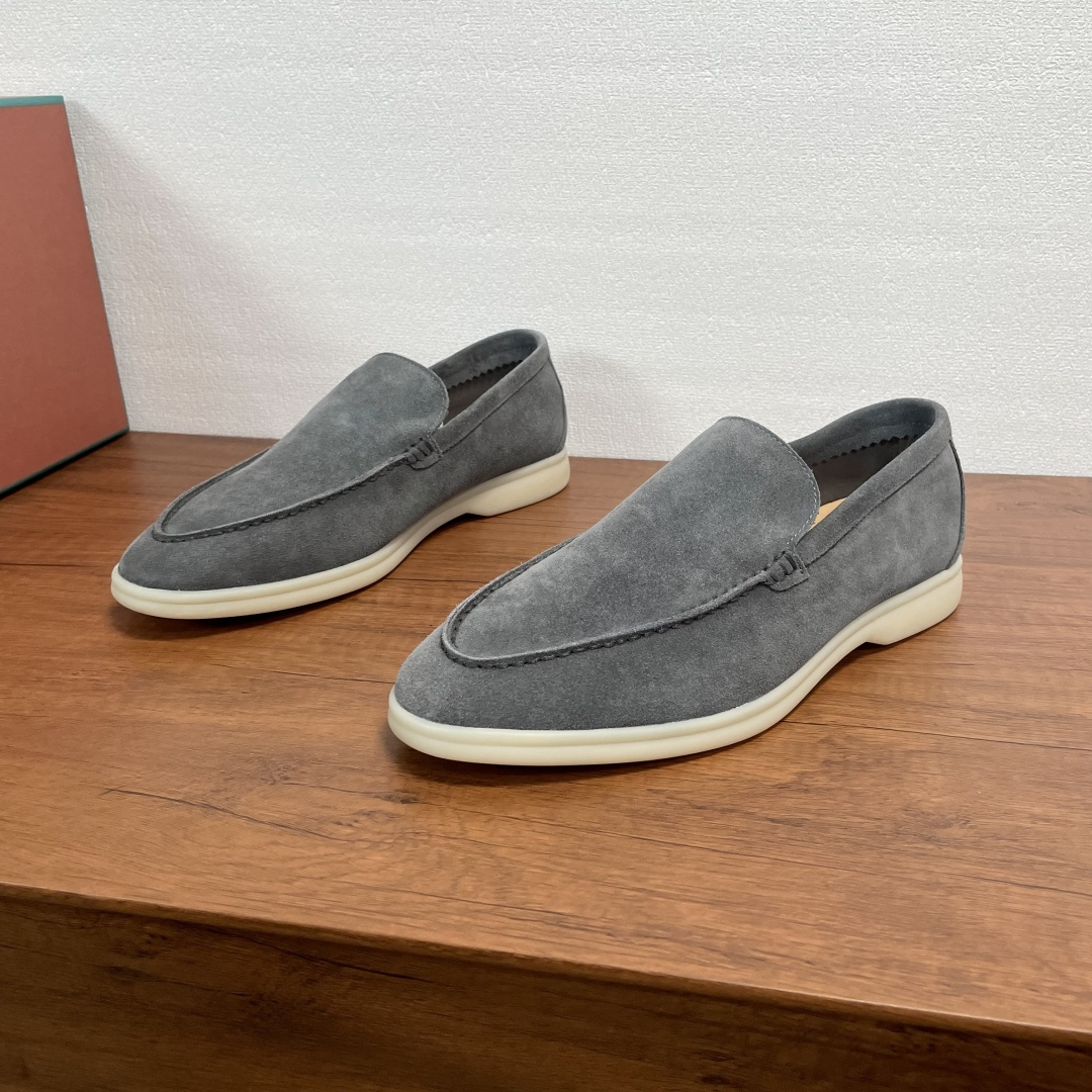 Loro Piana(男) Style Leather Men's Shoes Lookbook Reference image 1