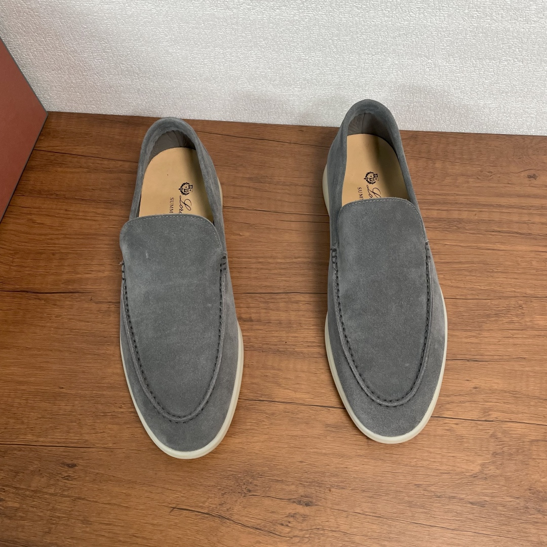 Loro Piana(男) Style Leather Men's Shoes Lookbook Reference image 2