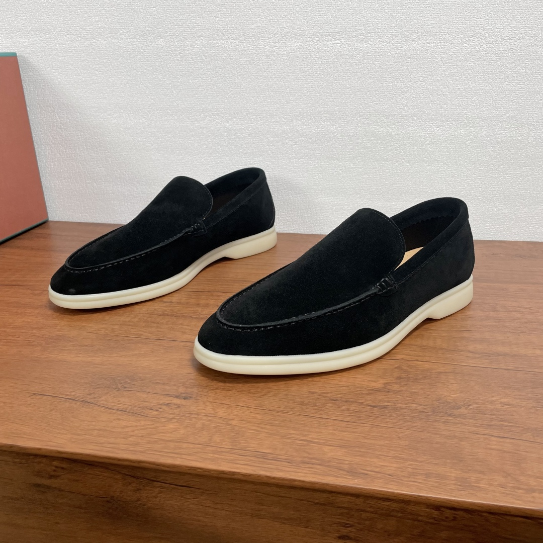 Loro Piana(男) Style Leather Men's Shoes Lookbook Reference image 1