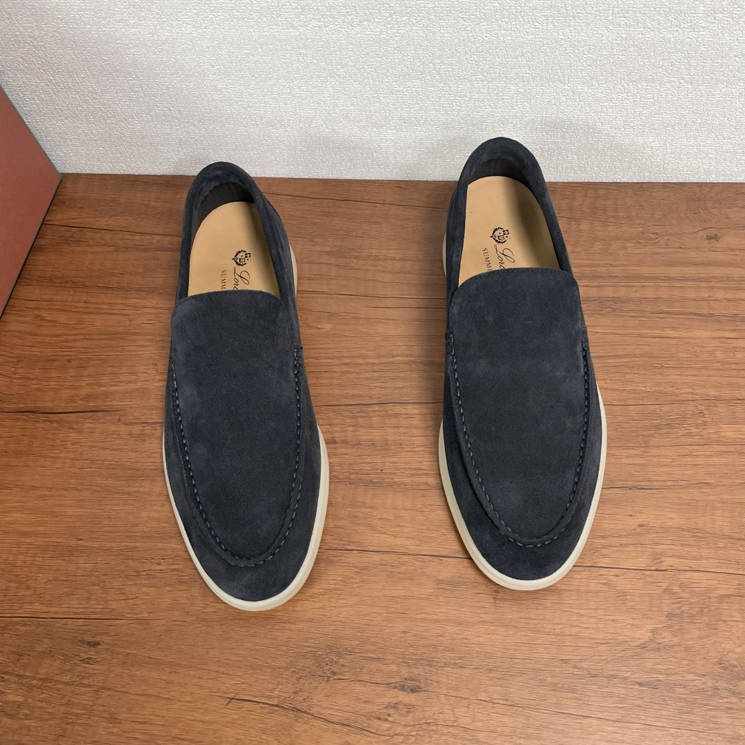 Loro Piana(男) Style Leather Men's Shoes Lookbook Reference image 2