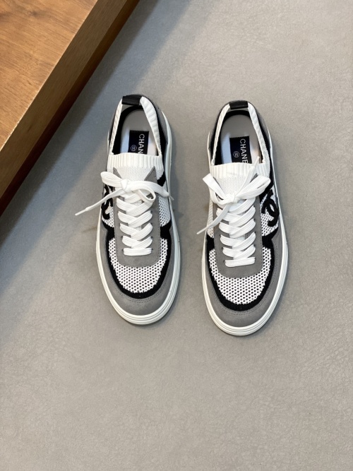 Chanel Spring/Summer Mesh Sneakers - Breathable, Stylish, and Comfortable 1 Chanel Spring/Summer Mesh Sneakers - Breathable, Stylish, and Comfortable
