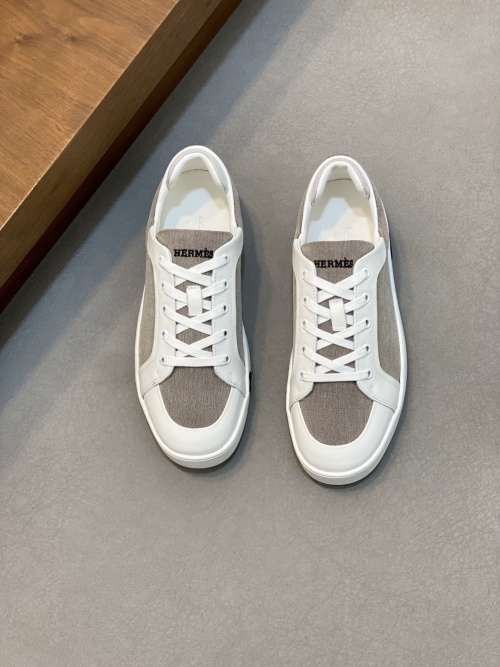 Hermès Kiddy Sneakers in Denim and Suede Goatskin with Signature 'H' Detail 1 Hermès Kiddy Sneakers in Denim and Suede Goatskin with Signature 'H' Detail