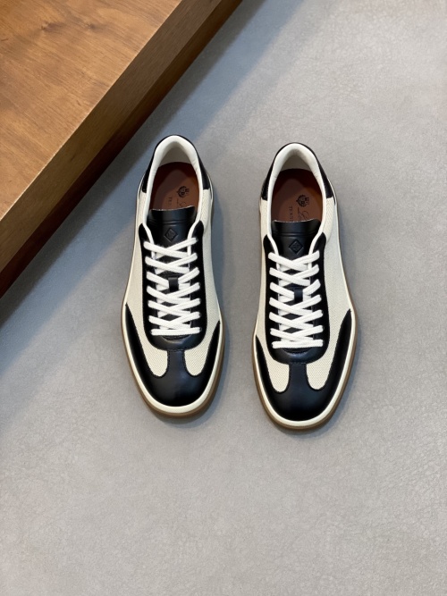 Loro Piana Men's Classic Lace-Up Sneakers - Lightweight & Comfortable 1 Loro Piana Men's Classic Lace-Up Sneakers - Lightweight & Comfortable
