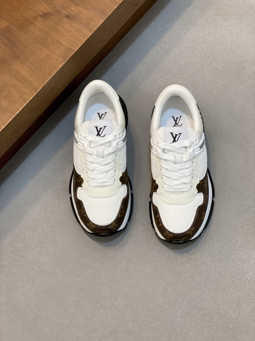 Louis Vuitton Trainer Sneakers - Virgil Abloh Design, Premium Leather Shoes