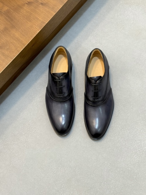Berluti Men's Leather Dress Shoes - Hand-Colored, Comfortable & Breathable 1 Berluti Men's Leather Dress Shoes - Hand-Colored, Comfortable & Breathable